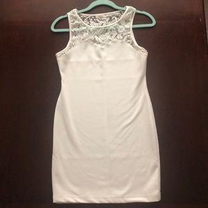 White Short Dress 👗